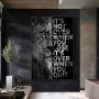 1PC Art Canvas Painting Lion Painting On Canvas Wall Art Positive Quote Artwork Wall Painting For Bathroom Bedroom Office Living Room Home Wall Decor