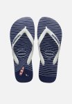 Havaianas Kids Top Nautical - White Navyblue & Mustard
