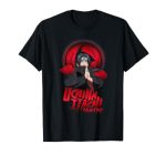 Naruto Uchiha Itachi Sharingan Symbol With Clouds Anime T-Shirt