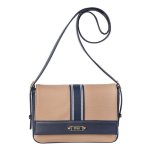 Polo Riviera Flapover Sling Bag In Navy - Navy Onesize