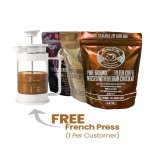 Ground Coffee 500G - Indulgence Mix Pack Free French Press