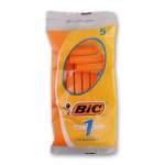 BIC Men Disposable Razor Sensitive 1 Blade - 5 Pack