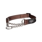 Rogz Utility Control Collar Chain - XX Large Brown