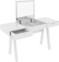 Linx Dressing Table With Mirror White