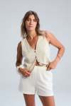 Corfu Shorts - Ivory - Large