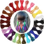 1ROLL 5METERS 2.6MM Suede Cords Lace Flat Suede Cord String Thread Velvet Cord For Necklace Bracelet Beading And Diy Crafts Hair