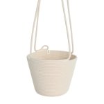 Hanging Planter - Ivory - Wide-medium