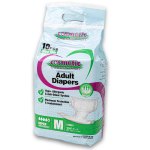 Premium Adult Unisex Diapers Ultra Thin 10 Pack - Large Waist 31-59 Fit 80X150XM