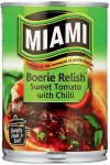 Boerie Relish Sweet Tomato Vegetables