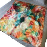 Abstract Watercolour Light Weight Fleece Blanket