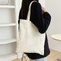 Canvas Tote Bags Minimalist Shoulder Bag Lightweight Grocery Shopping Bags