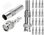 Securnix RG59 16 Pack Screw Spring Bnc Connectors