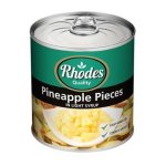 Rhodes Pineapple Pieces 440G X 12