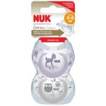 NUK Genius Soother Pink 0-6 Months 2 Pack