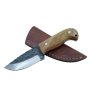 Handmade High Carbon Steel Cheese Knife With Hardwood Handle Type 1