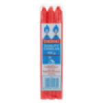 Red Quality Candles 6-PACK
