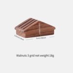 Coffee Accessories Filter Screen Holder 58MM 51MM Walnut Three Groove