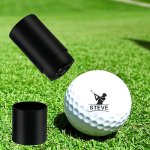 Custom Quick-dry Waterproof Golf Ball Stamp - Personalized Golfer Marker With Reusable Uv Ink Ideal Gift For Golf Enthusiasts Du