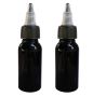 Set Of 2 Black Tattoo Inks Bottles- 30ML Each