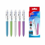 4 In 1 Semi Gel Pen 1.0MM Multicolor - 10 Pack