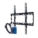 Volkano Steel Series Universal Flat & Curved Tv Wall Mount Bundle For Tvs Up To 86