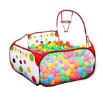 Outdoor indoor Foldable Kids Portable Basketball Pit Pool Toy