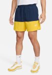 Nike Club Woven Color-blocked Shorts - Mn Navy white