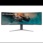 LG 49 Ultragear 240HZ Curved Dqhd Gaming Monitor 49GR85DCBAFB