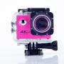 Wifi Waterproof Action Camera Cycling 4K Camera Ultra Diving 60PFS Kamera Helmet Bicycle Cam Underwater Sports 1080P Camera Pink