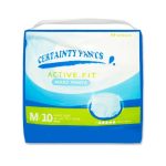 Certainty Unisex Adult Pull Ups Medium - Single Pack 10'S 70 - 110 Cms