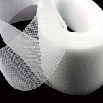 1PACK 50 Yards Hard Horse Hair Polyester Sewing Wedding Dress Accessories Latin Dance Hard And Thick Dance Skirt Support Skirt Hem Black White Diy Clothing Accessories