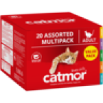 Catmor Multi-pack Assorted Adult Wet Cat Food 20 X 70G