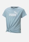 Puma Ess Logo Knotted Tee G - Blue Wash