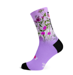 Sox Footwear -i Love Boobies Lilac Socks