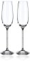 Swarovski Crystalline Toasting Flutes Figurines Set Of 2