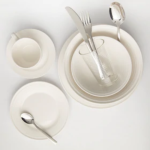 Pure & Simple - 62 Piece Dinner & Glass Set