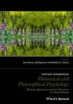 The Wiley Handbook Of Theoretical And Philosophical Psychology - Methods Approaches And New Directions For Social Sciences Hardc