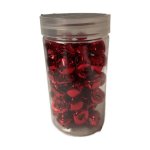 AWR100420-3 Bells Red Set Of 70 - 1.5CM