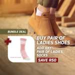 Ladies Shoe & Sock Bundle