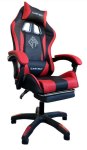 Reclining Ergonomic Gaming Chair Black & Red