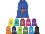 Allsorts Midi Cotton Drawstring Pouch - Orange