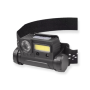 USB Rechargeable 3W Cob LED Headlamp Lightweight Camping Headlight