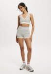 Cotton On Seamless Plunge Strappy Black Crop-black coconut Milk Stripe