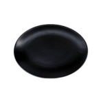 Nova Style Oval Coupe Plate 30CM Matt Black Set Of 6