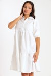 Molly Collared Tiered Summer Dress