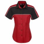Ladies Daytona Pitt Shirt Red