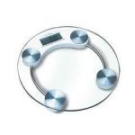 Exquisite Stylish Round Personal Glass Scale.