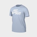 Nike M Nsw Tee Just Do It Swoosh _ 180168 _ Blue - M Blue