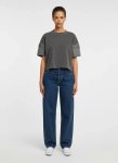 G-star Raw Washed Mix Boxy Black Cropped T-Shirt - XXL Black