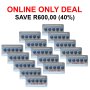 COBRA-120 Blue 15 Pack 75 Tablets